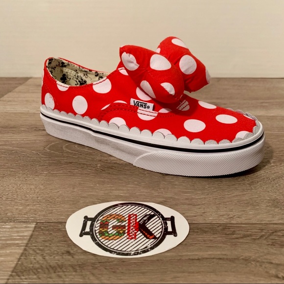 minnie mouse bow vans